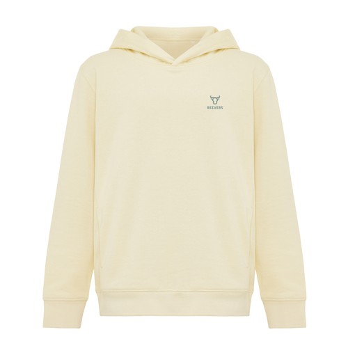 Iqoniq Yengo kids recycled cotton hoodie with sidepockets