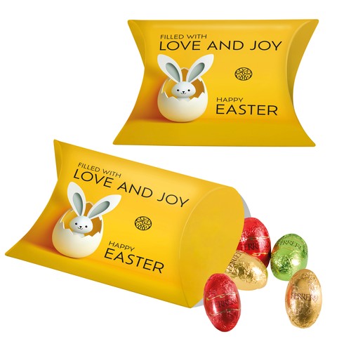 Promo Pillow Pack met Ferrero Küsschen Eggs