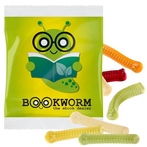 Fruit Gum AANGEPAST 30 g, VEGAN in een composteerbare zak