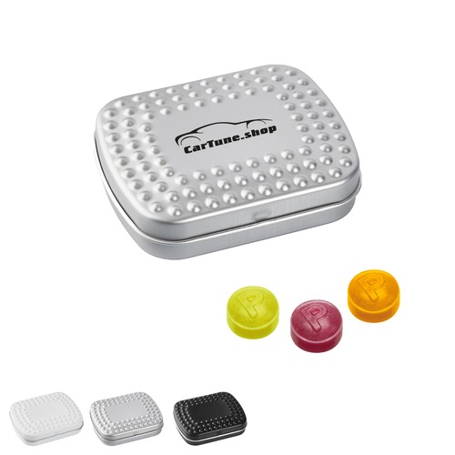 Techno blik met Pulmoll pastilles