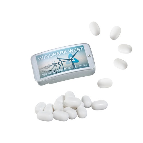 Schuifblik met tic tac