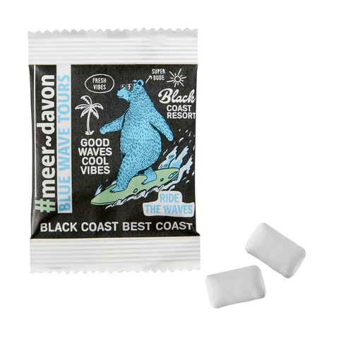 Chewing Gum Duo in papieren zak