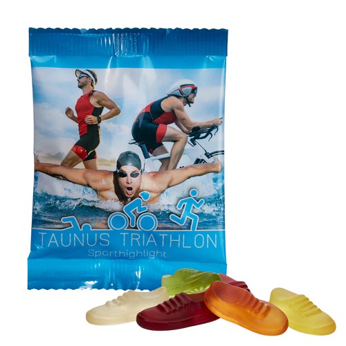 Vegan Jogger Fruit Gums in een standaardzak