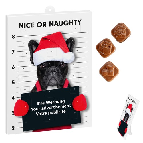 Klassieke wand- en tafeladventskalender – standaardmotief