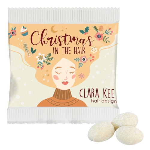 Kerstamandelen in een papieren zak - vanille