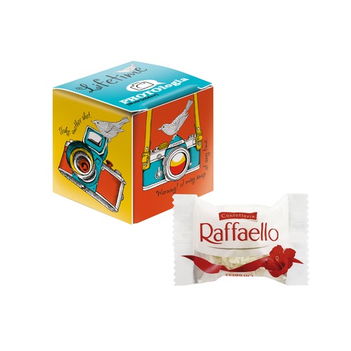 Mini Promo-Cube met Raffaello van Ferrero