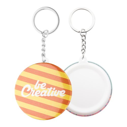Button Sleutelhanger Met Pin KeyBadge Mini