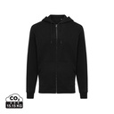 Iqoniq Abisko gerecycled katoen hoodie met rits