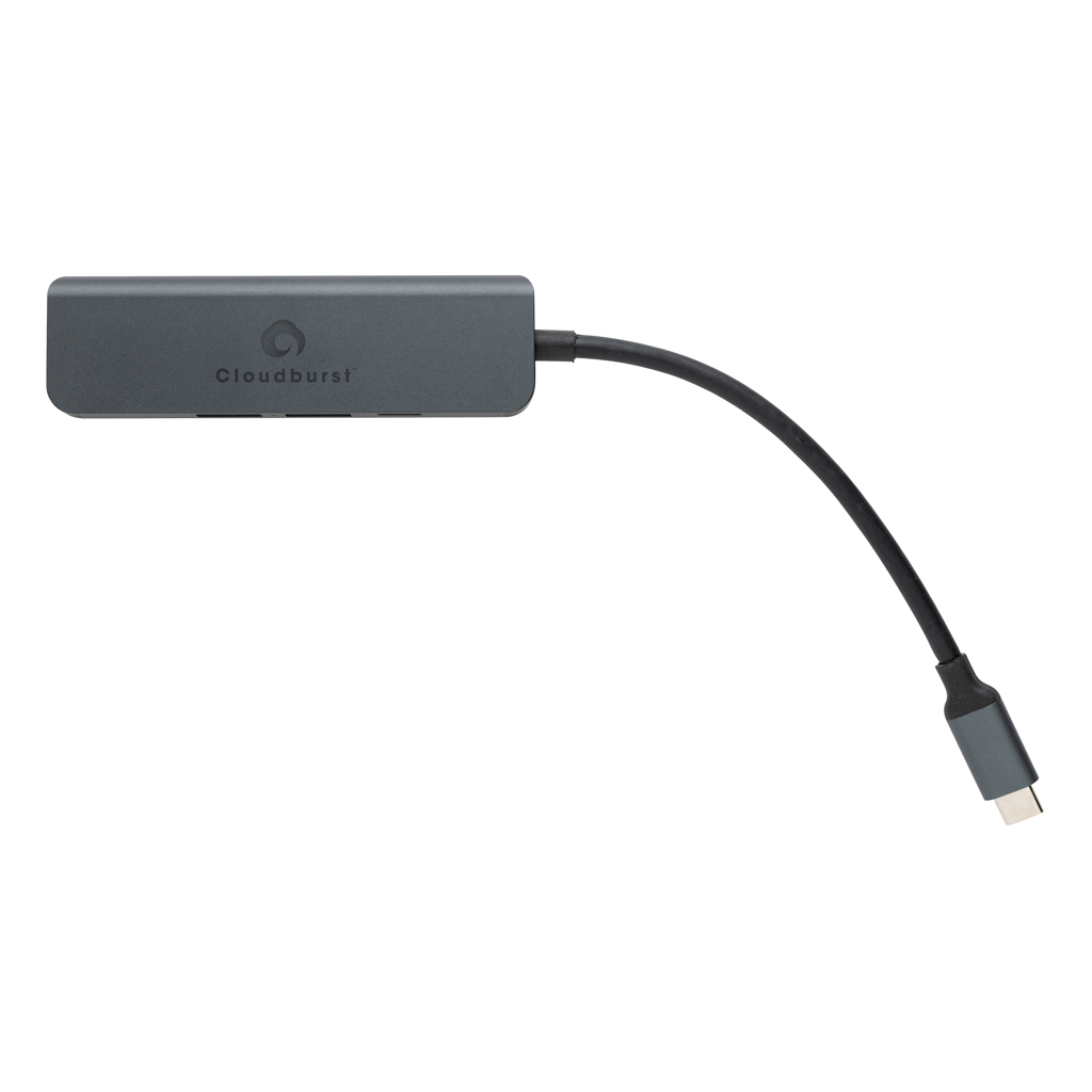 Terra RCS gerecycled aluminium hub met HDMI input