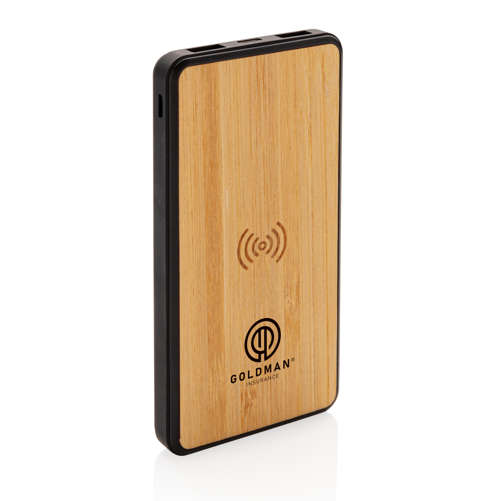 RCS gerecycled plastic 8.000 mAh draadloze powerbank