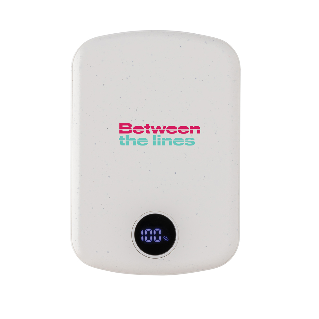 MagBoost gerecycled plastic 5000 mah magnetische powerbank