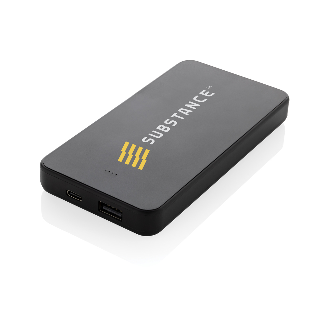 Boostcore RCS recycled plastic powerbank 10.000mAh met USB