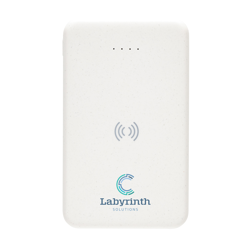 RCS gerecycled plastic 5.000 mAh 5W draadloze powerbank