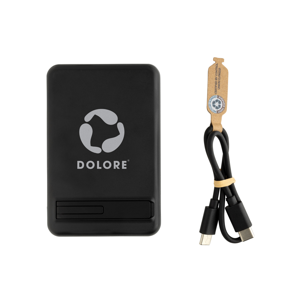 Zen RCS rplastic 5000 mah 5W magnetische bamboe powerbank