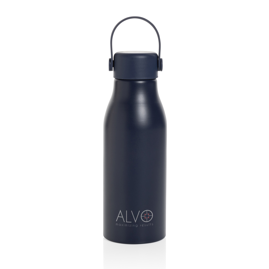 Pluto RCS gecertificeerd recycled aluminium waterfles 680ml