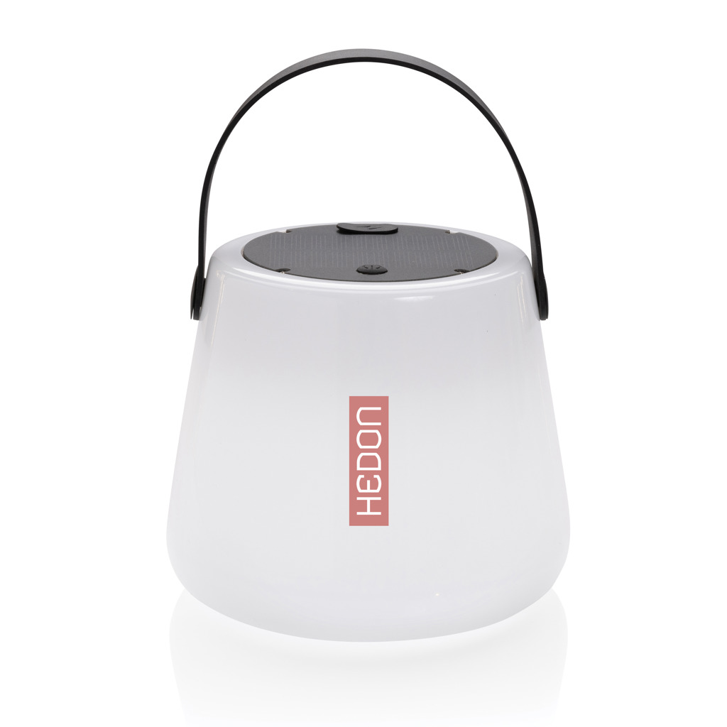 Solar Glow RCS gerecycled plastic USB-oplaadbare buitenlamp