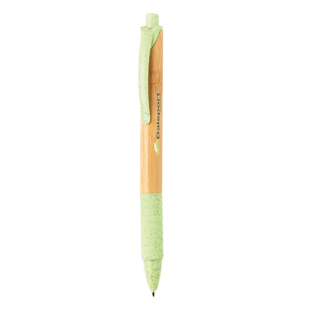 Bamboe & tarwestro pen
