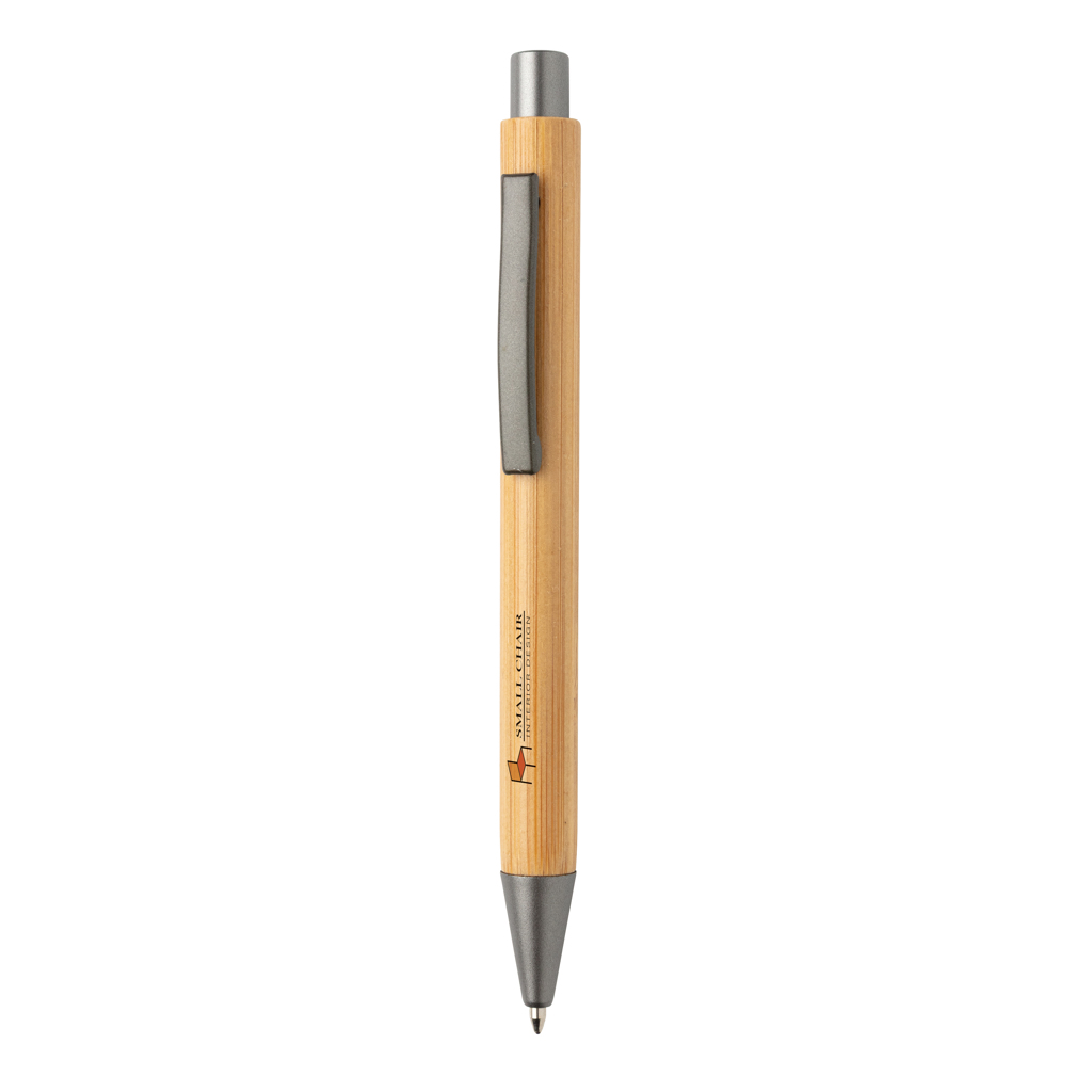 Slim design bamboe pen
