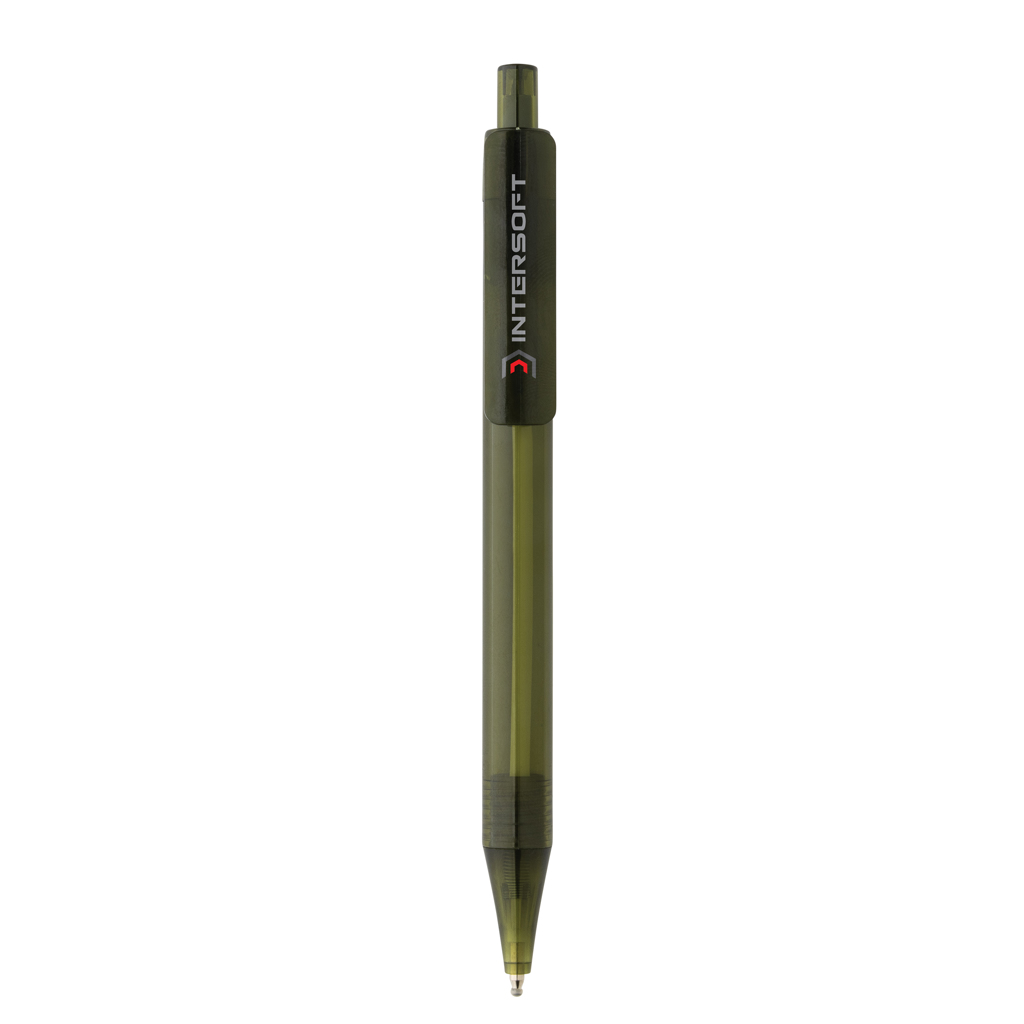 GRS RPET X8 transparante pen