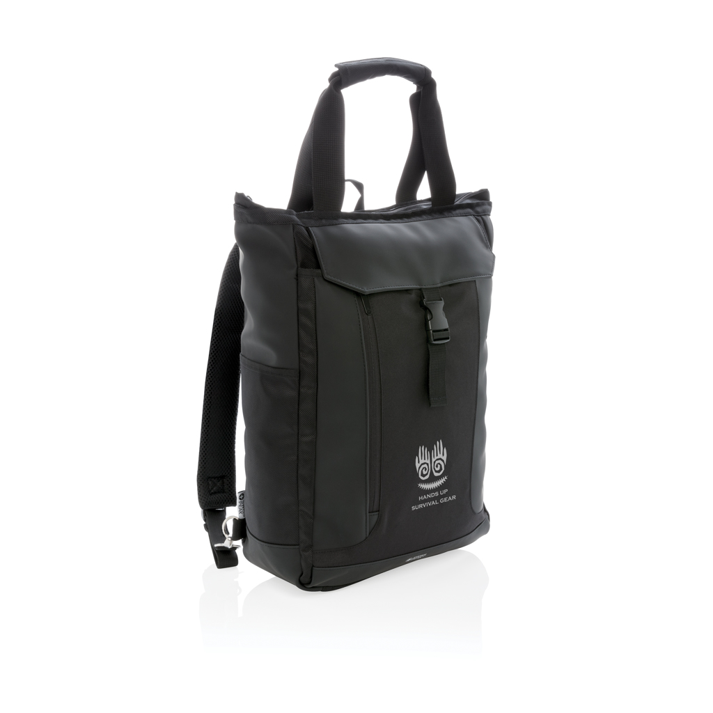 Swiss Peak 15" laptop rugzak en draagtas PVC vrij
