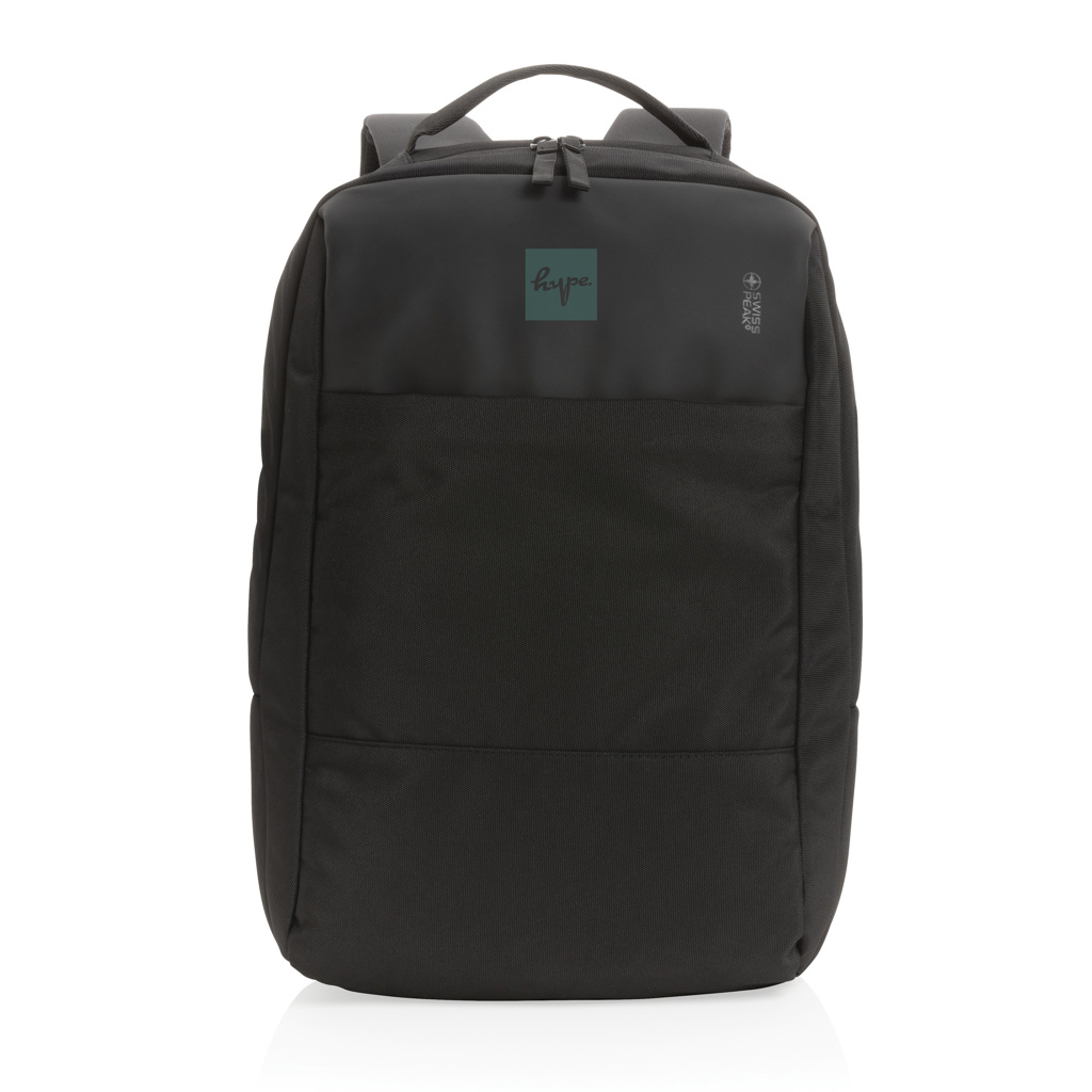 Swiss Peak AWARE™ RPET 15.6" day pack