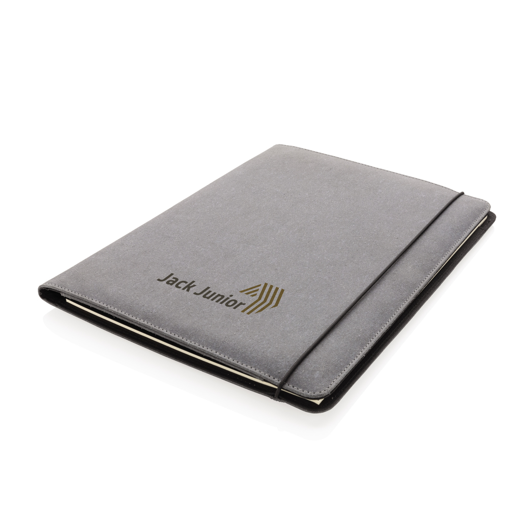 Gerecycled lederen portfolio A4
