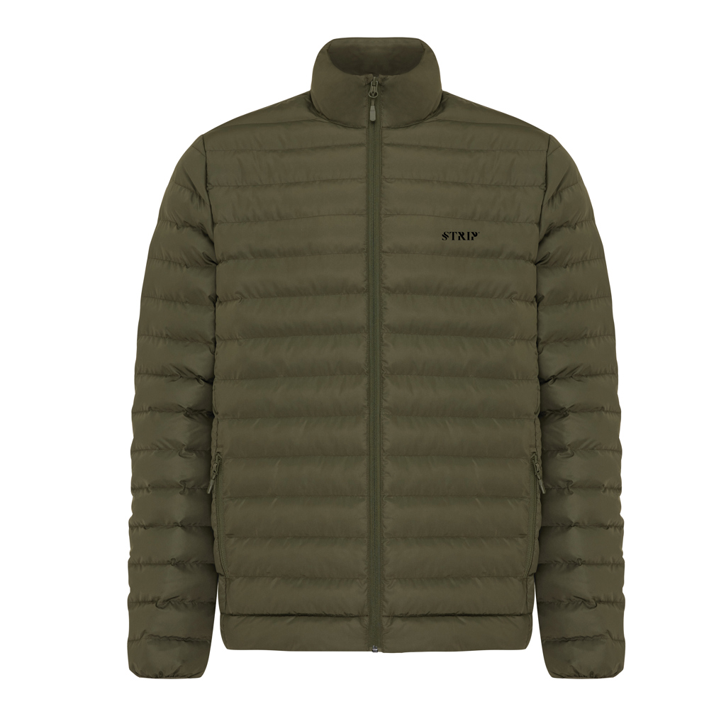 IQONIQ Maiko heren gerecycled polyester jas met voering