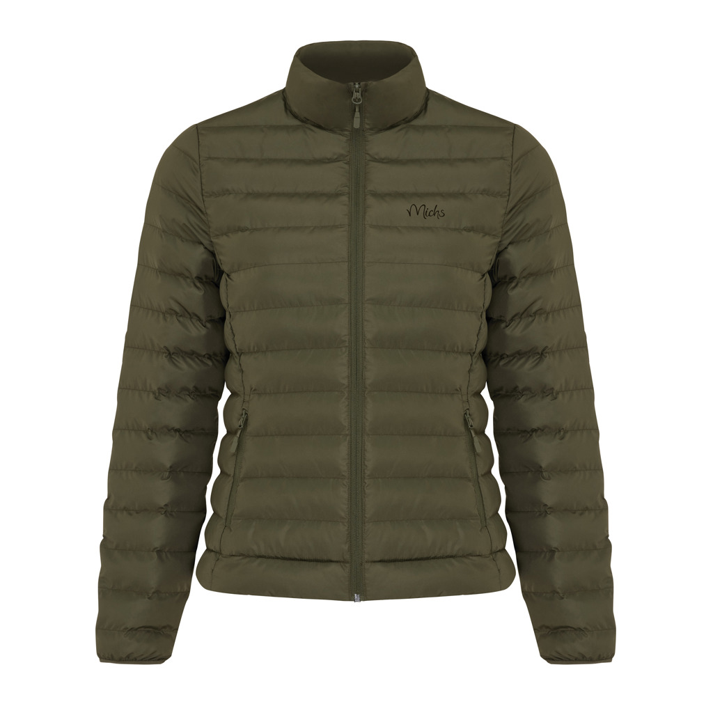 IQONIQ Maiko dames gerecycled polyester jas met voering