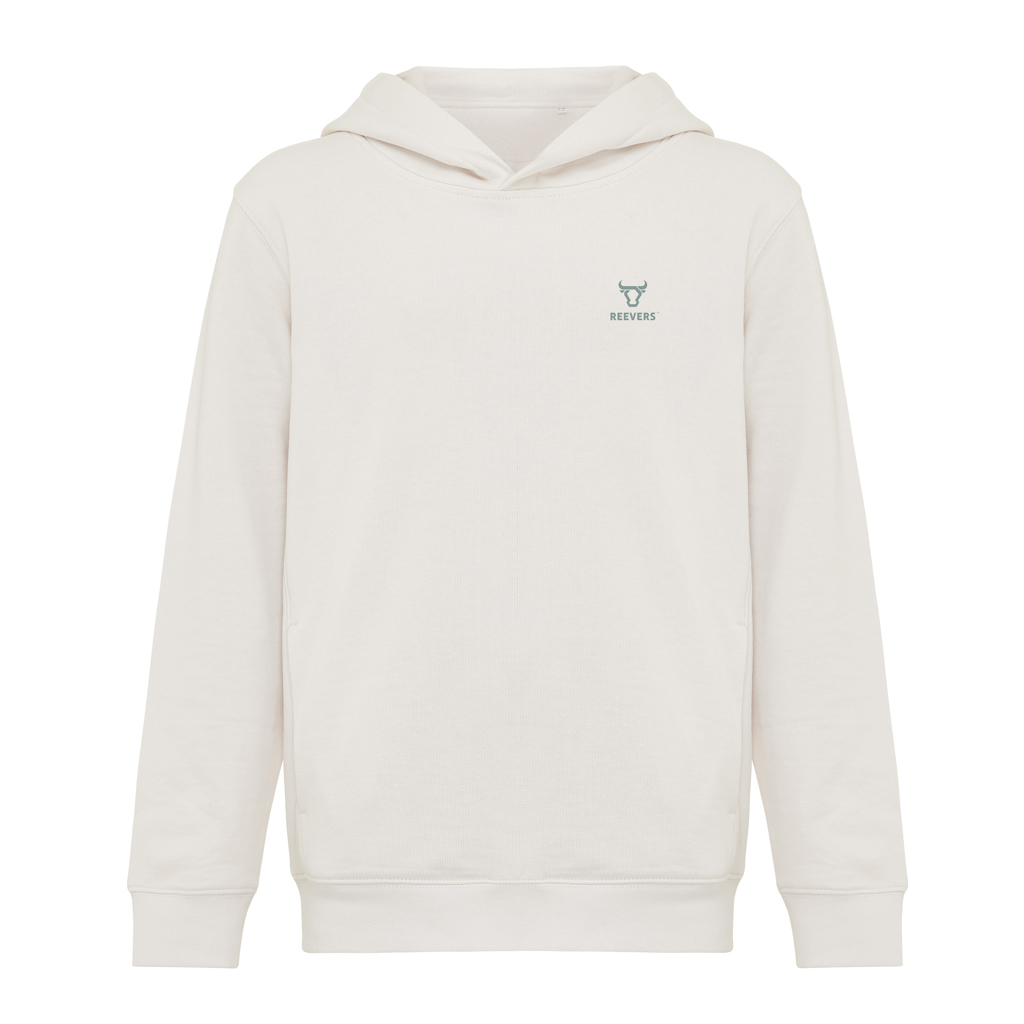 IQONIQ Yengo kids recycled katoen hoodie met steekzakken