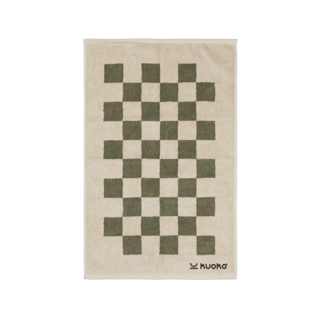 VINGA Elba OCS biologisch katoenen handdoekset van 4 stuks