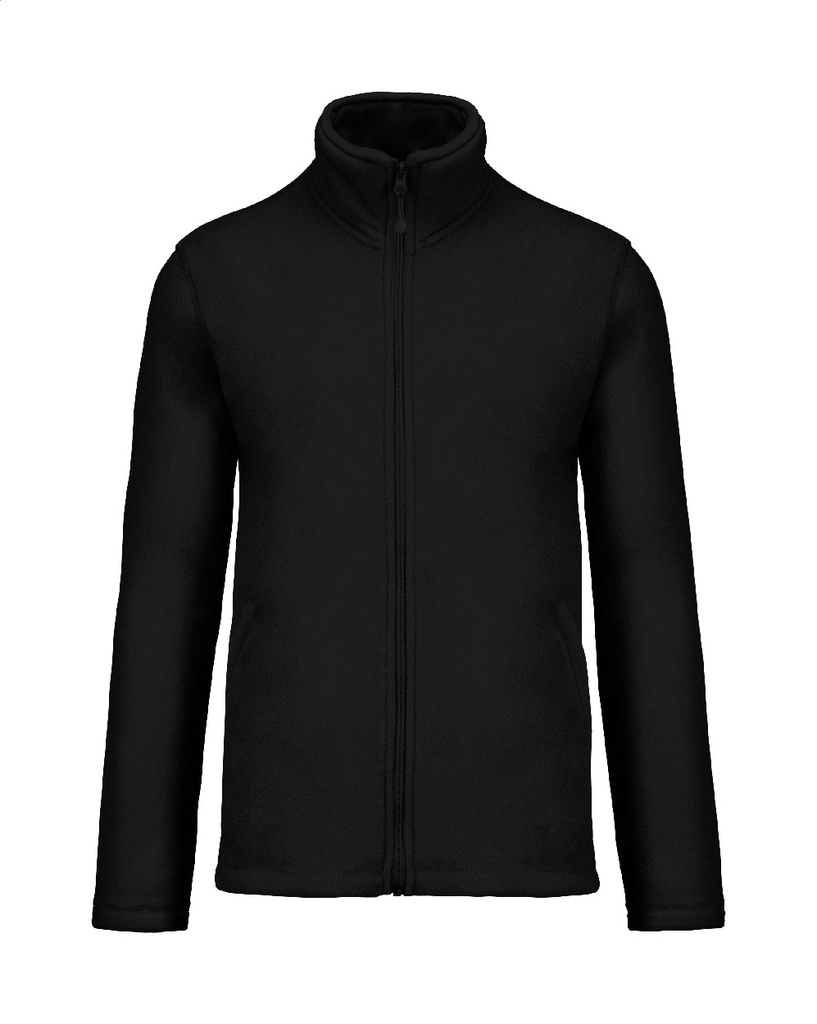 full zip fleece jas