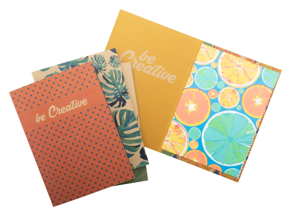 ansichtkaart brillen doekje - Dioptry Mail Eco