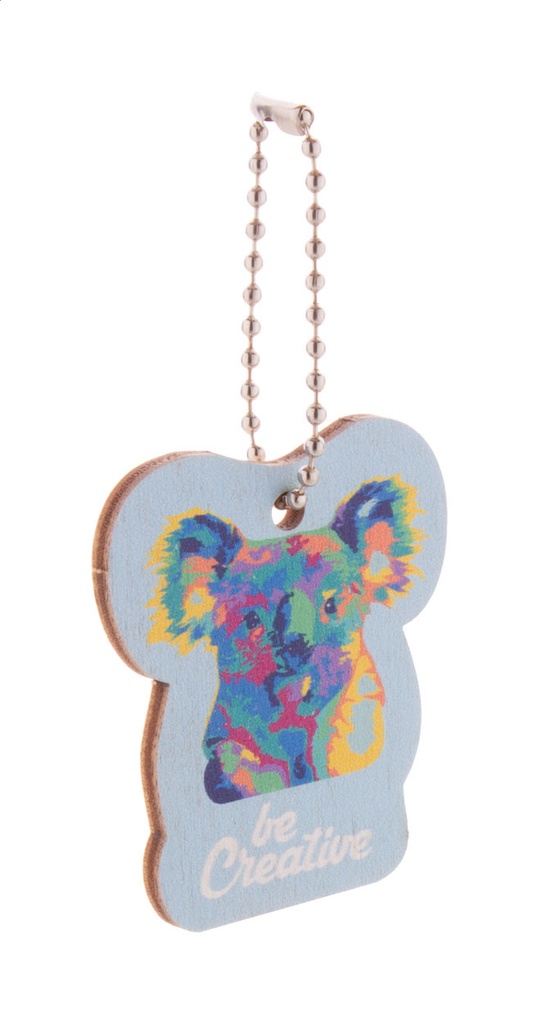 custom made sleutelhanger - CreaFob Wood