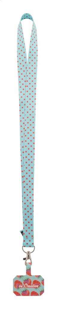 custom made mobiele telefoonhouder met RPET sleutelkoord