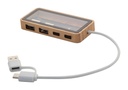 transparante USB-hub
