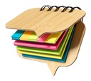 notitieblok met sticky notes - Maeng