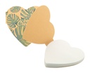 custom made zelfklevende blaadjes - CreaStick Heart Eco