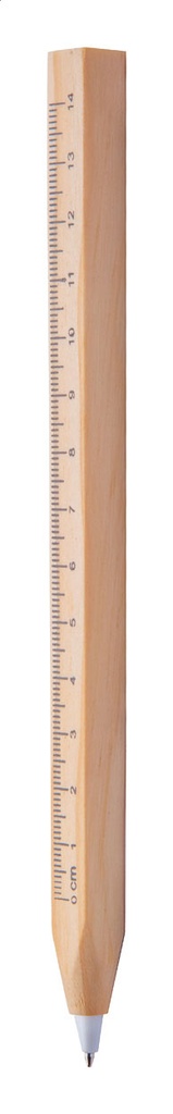 balpen met liniaal  - Burnham Black