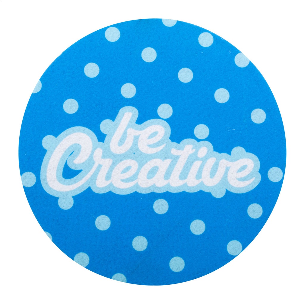 custom made RPET - muismat - CreaFelt Cursor Round