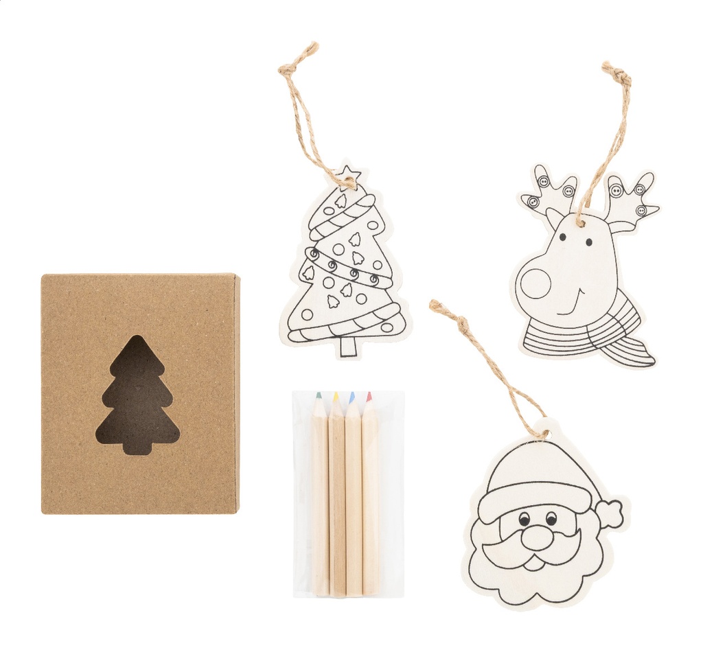 kleurende kerstboomornamenten - Oppland