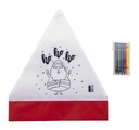 kleur Santa hoed - Julfar Hat