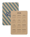 custom made zak kalender - CreaDate Pocket Eco