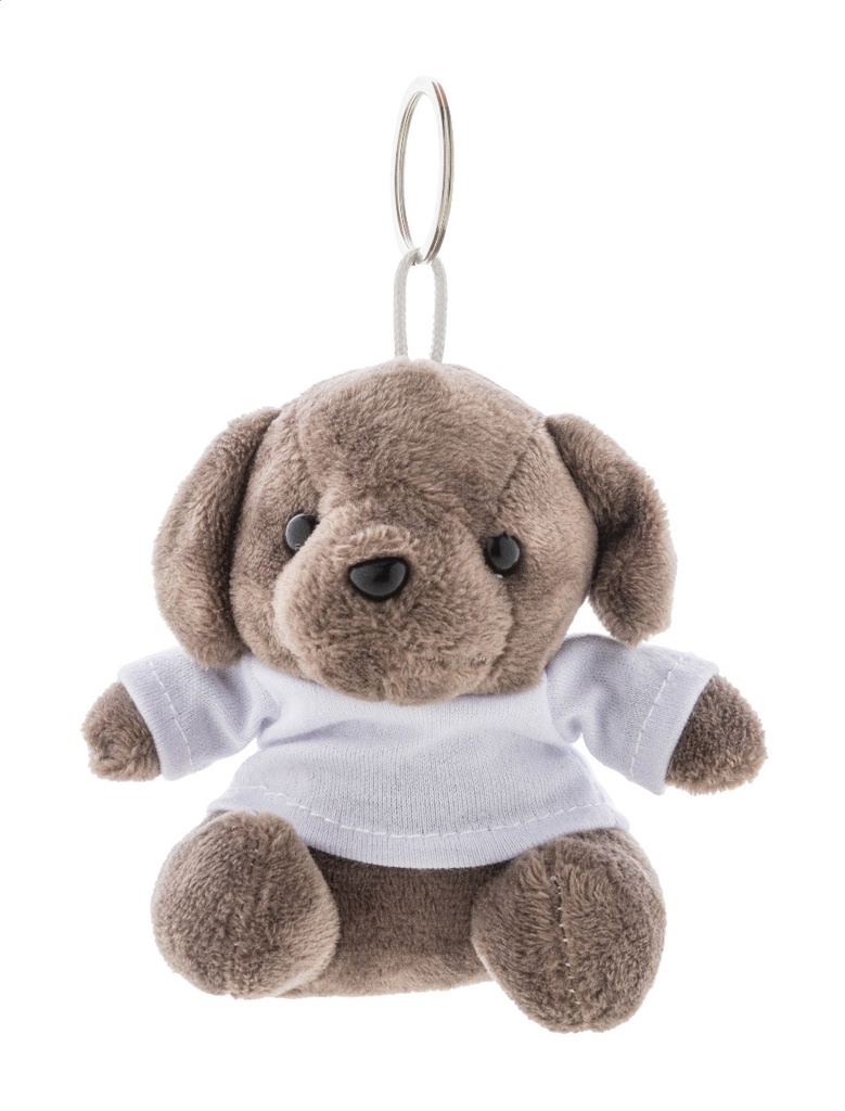 pluche hond sleutelhanger - DogFob