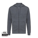 Iqoniq Abisko gerecycled katoen hoodie met rits