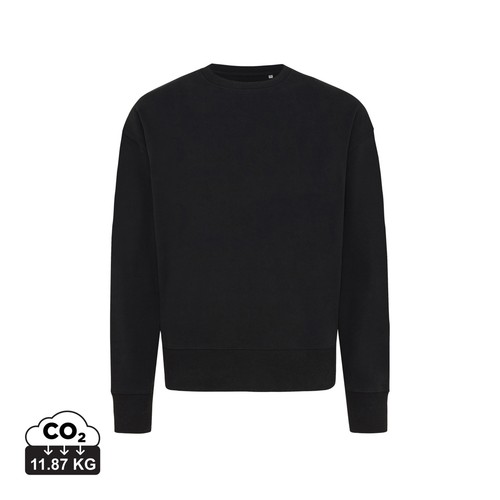 [T9302.001.L] Iqoniq Kruger gerecycled katoen relaxed sweater