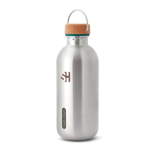 [P439.1233] Black+Blum Stalen Water Fles 600ml