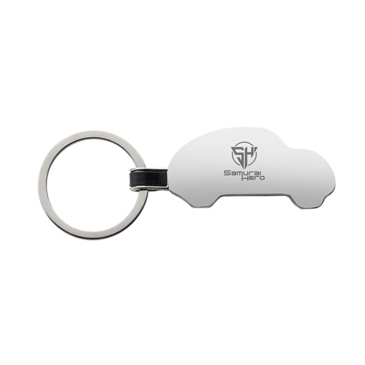 [P191.6102] RCS autosleutelhanger van gerecycled zinc alloy