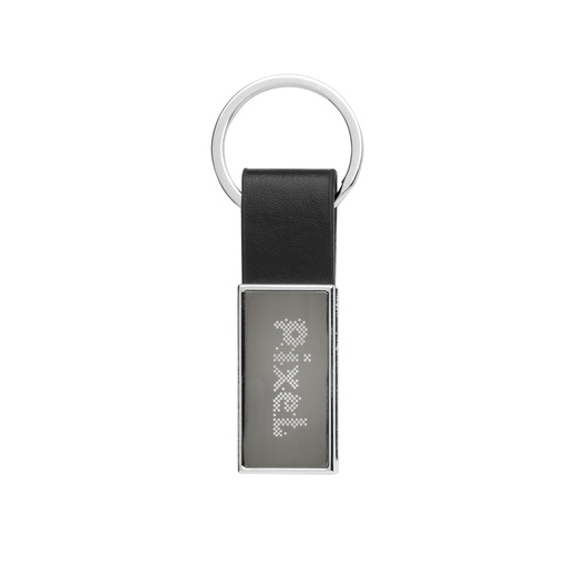 [P191.6401] Luxe PU sleutelhanger RCS gerecycled zinc alloy