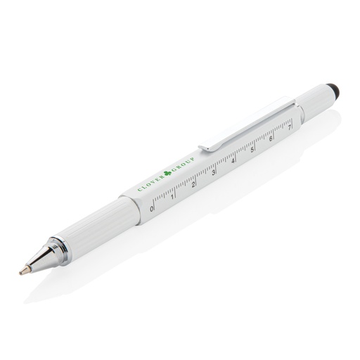 5-in-1 aluminium toolpen