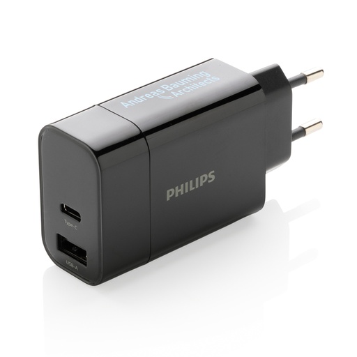 [P301.081] Philips 30W snellader met dual output en PD